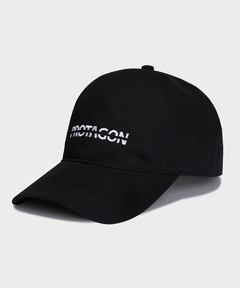 Non-Parallel Line Logo Ball Cap (Black)