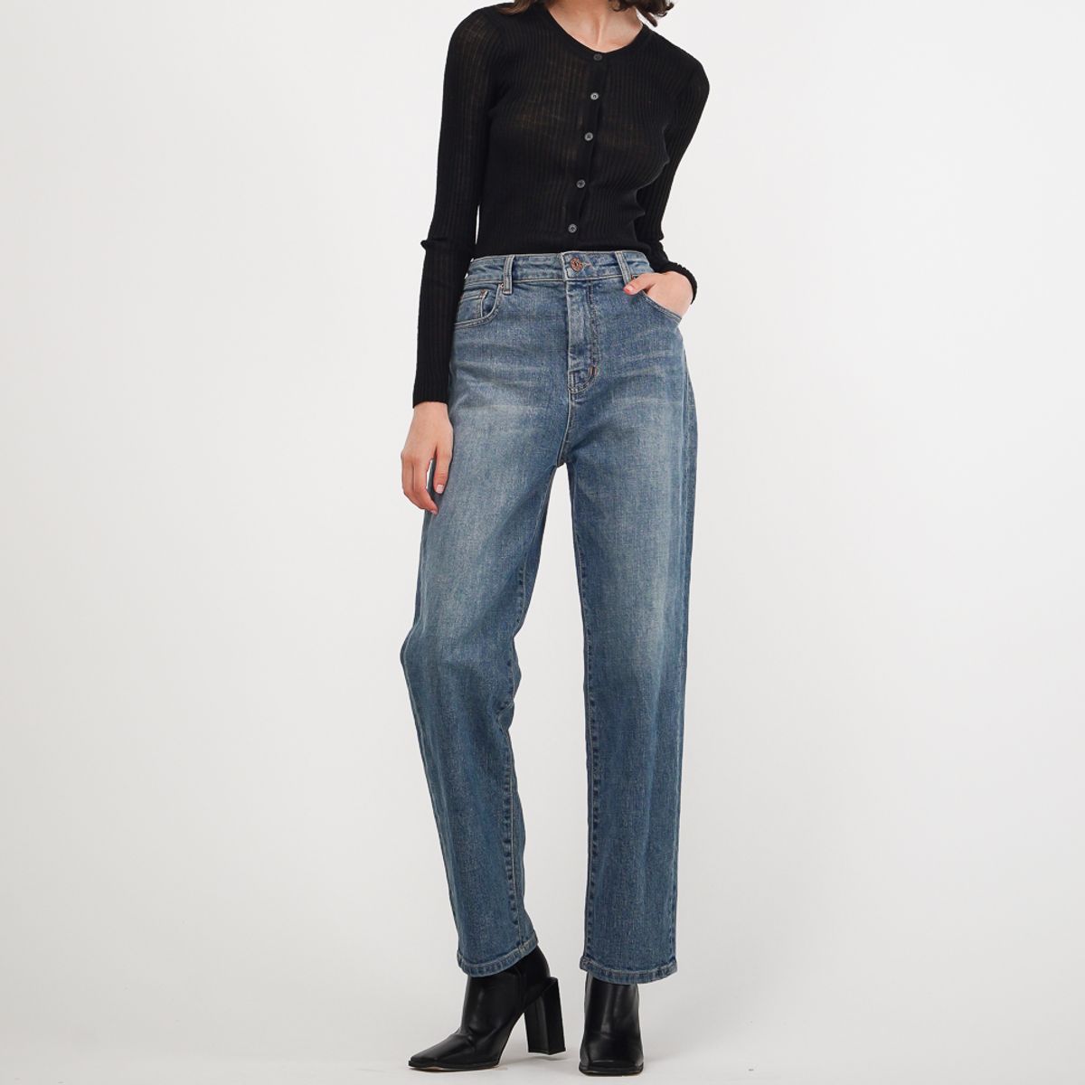 아쿠드(ACUD) Mother Fit Washing Denim