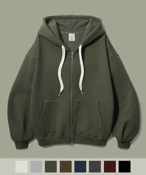 유스풀 벌룬 후드집업 딥카키 SJHD1327