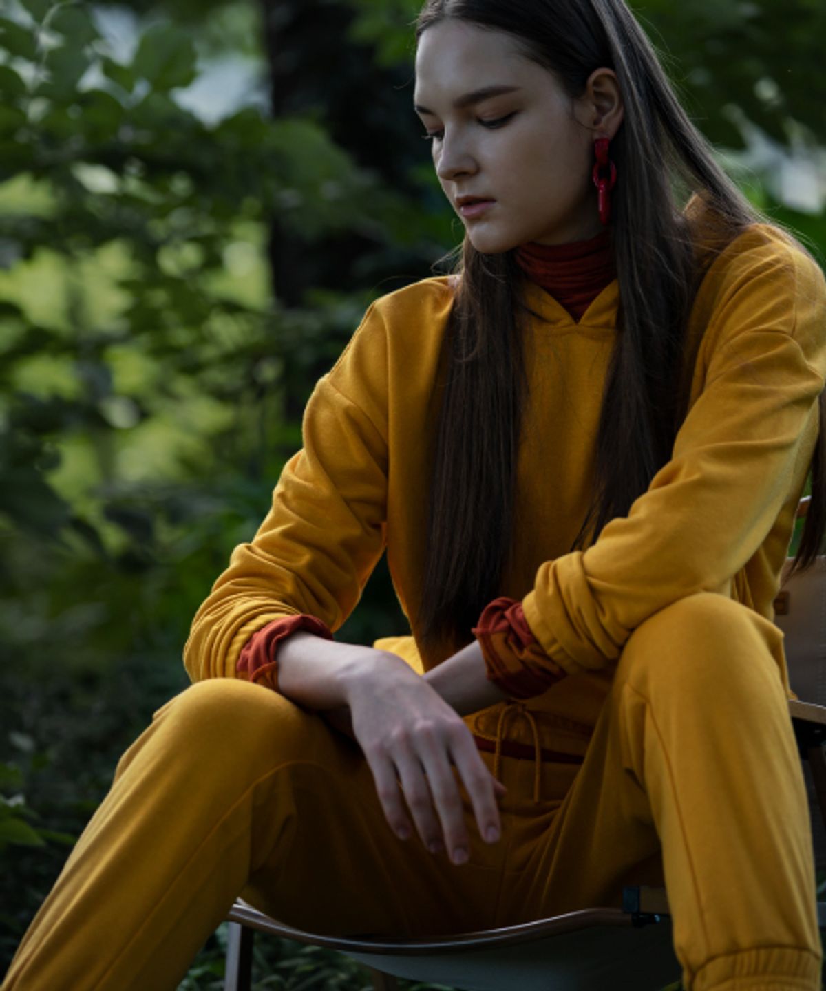 드니벨(DENIVEL) [SET]원마일 후드 조거팬츠 셋업(3color)