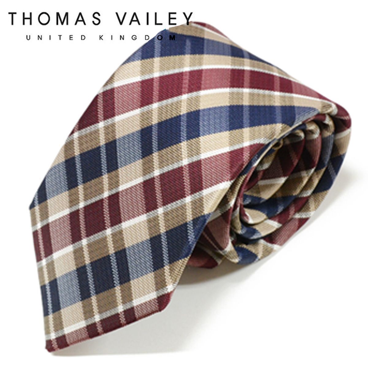 토마스 베일리(THOMAS VAILEY) 패션넥타이-토리노 베이지 8cm