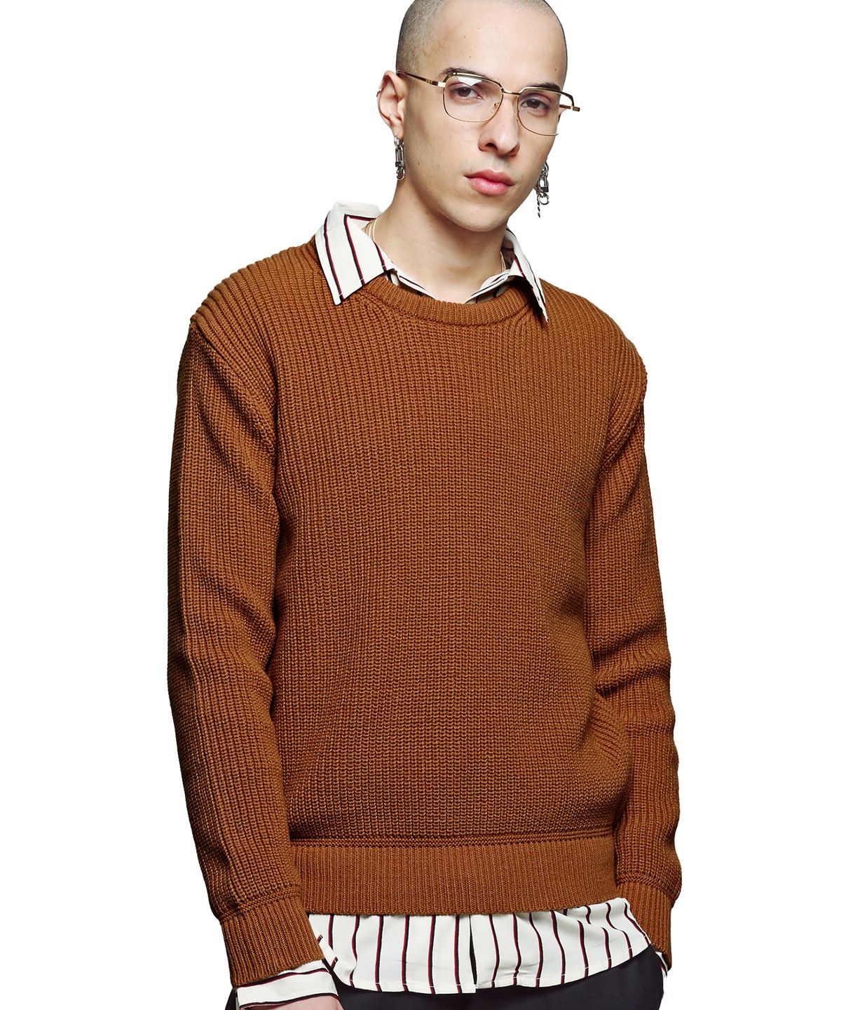 언더에어(UNDERAIR) ZERO EFFECT KNIT - CAMEL