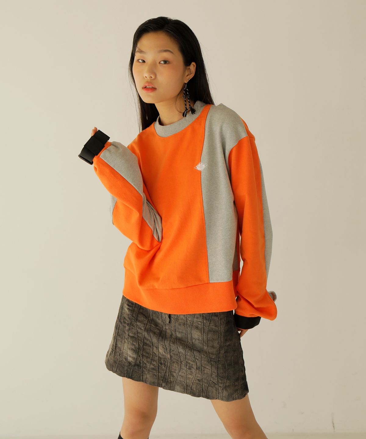 느와(NOIR) Border Sweatshirts R