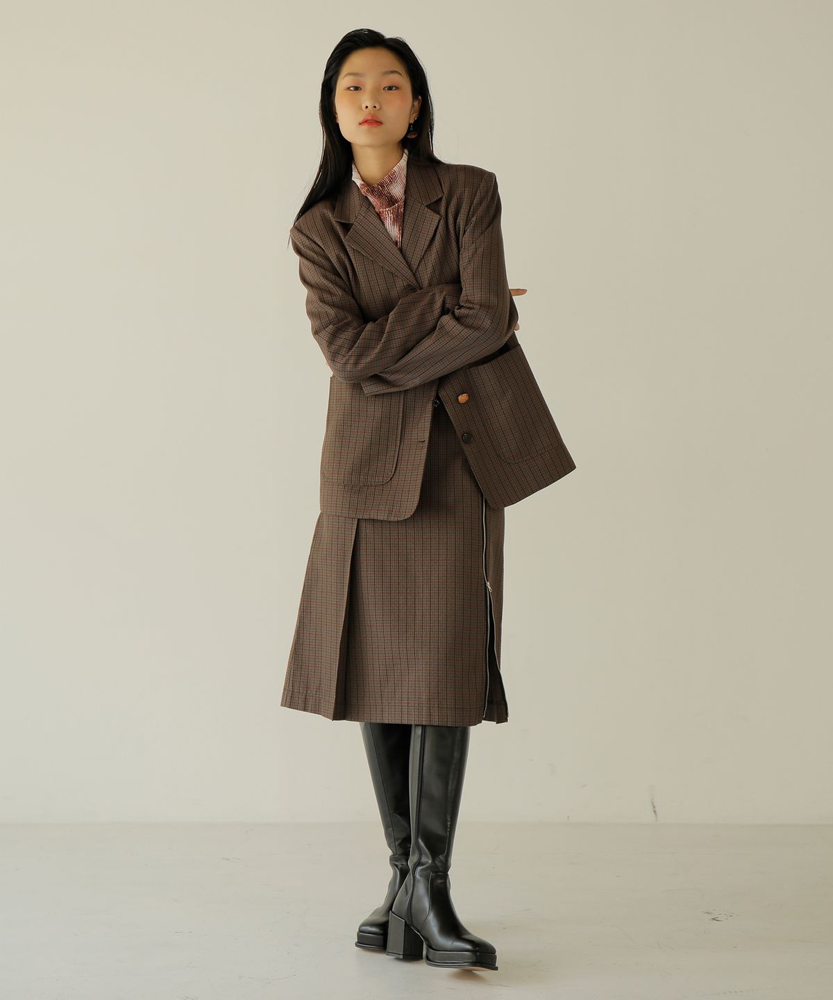 느와(NOIR) Tone Jacket