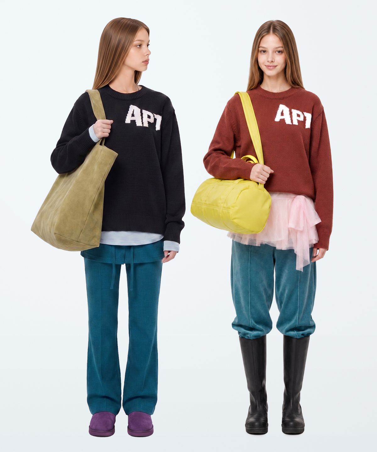 아파트먼트(APARTMENT) (W) SYAMIST KNIT (6 COLOR)