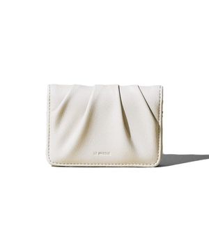 도우 소프트 여성가죽카드지갑 크림 화이트