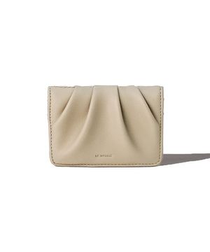 도우 소프트 여성가죽카드지갑 베이지