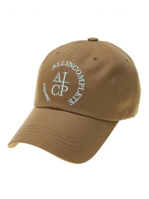 라운드 로고 볼캡 (코코아)