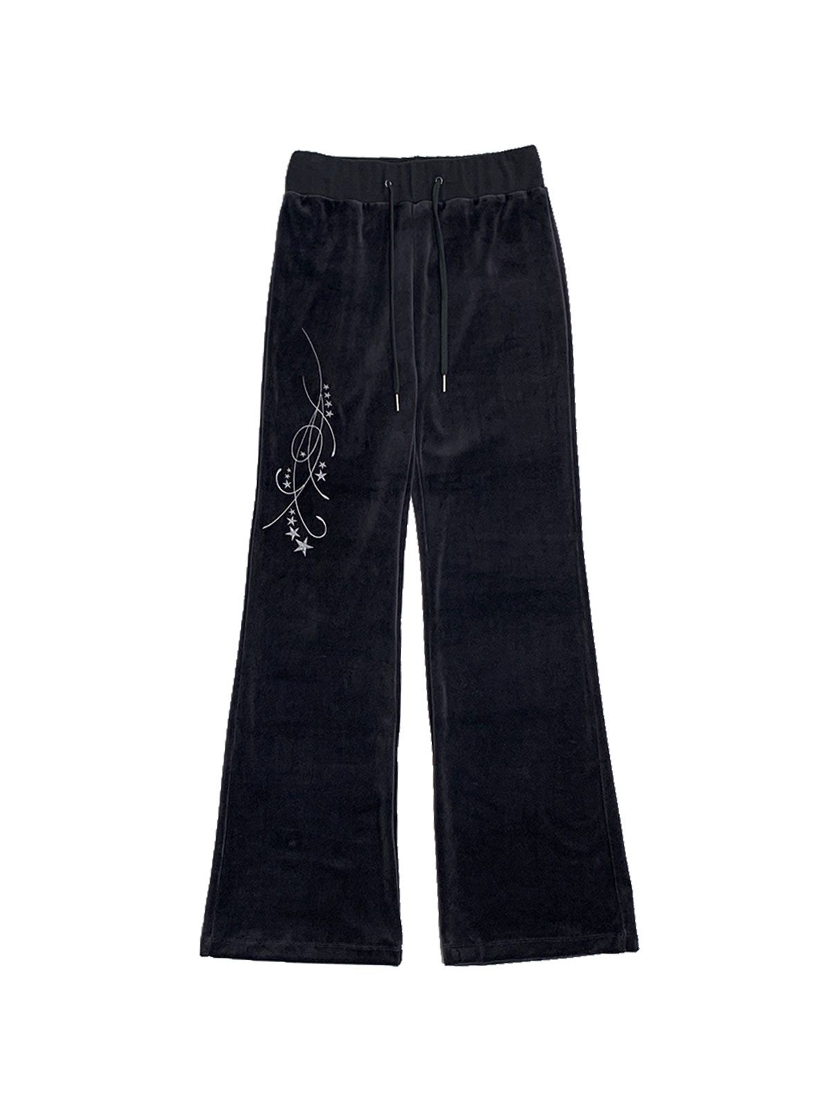 ◇EXPIRED GIRL◇ Signature Velvet Trackpants Melange Grey MUSINSA | Expired Girl Veloa Track Pants Melange Gray