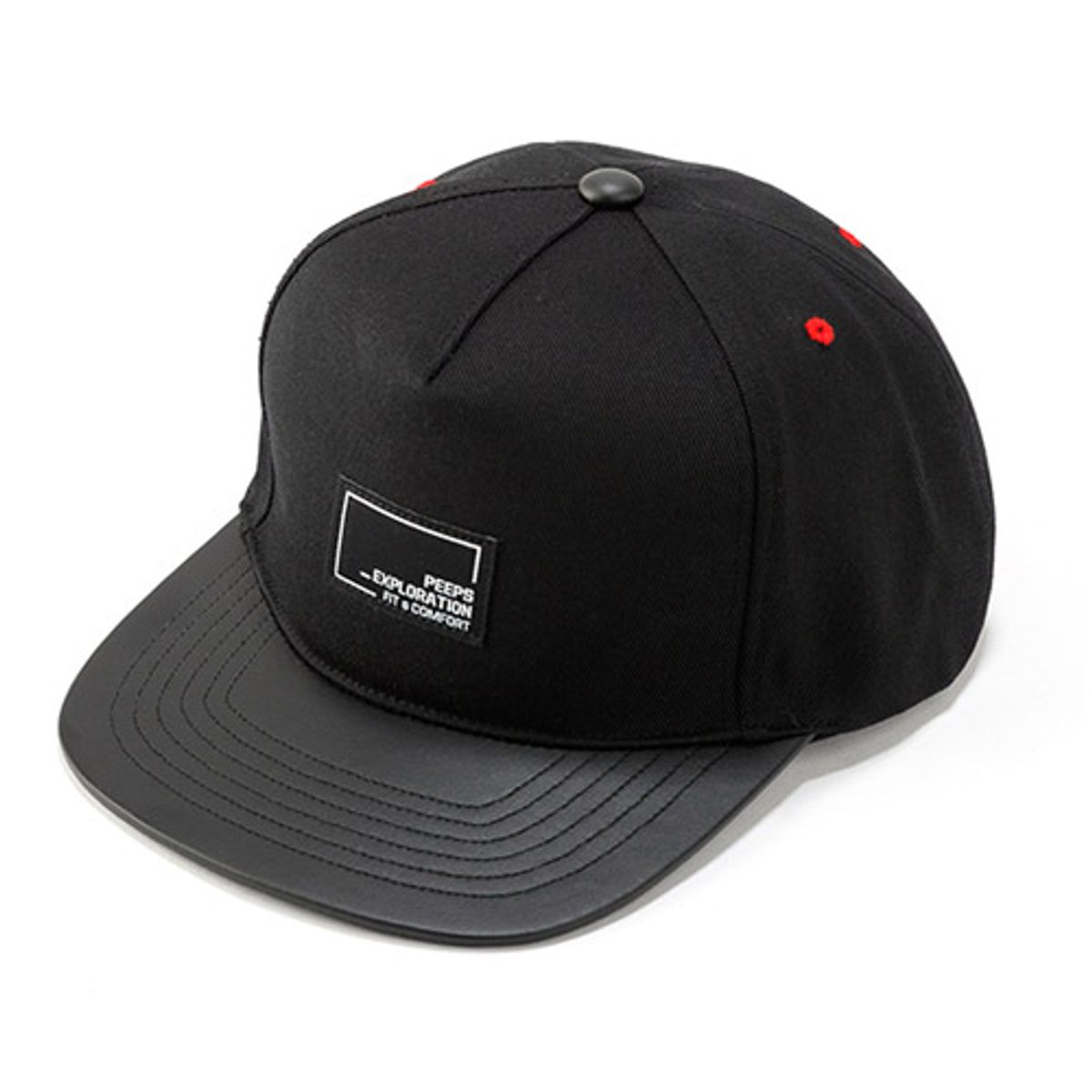 핍스(PEEPS) neo back star snapback(black)