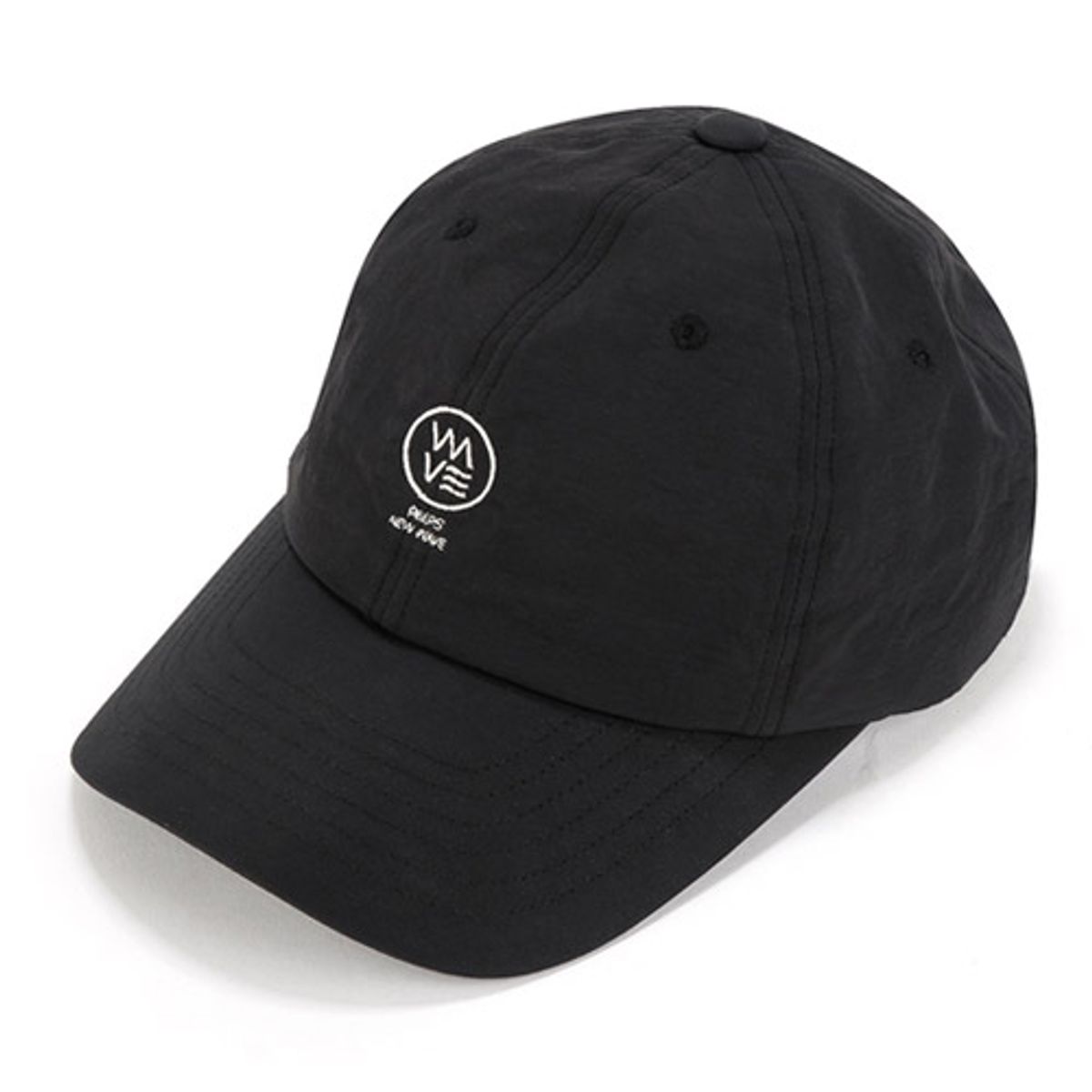핍스(PEEPS) new wave nylon ball cap(black)