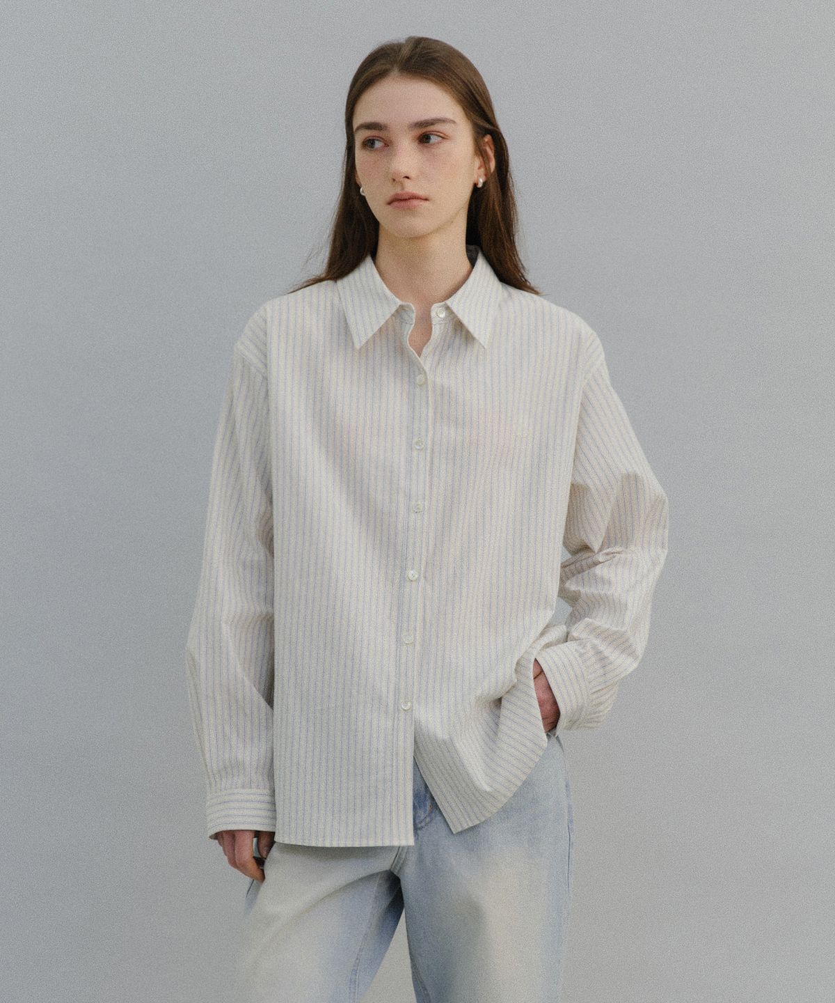 유라고(URAGO) Standard stripe shirt