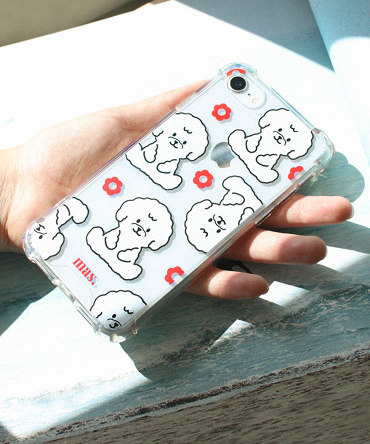 마스마룰즈(MASMARULEZ) I phone clear case _ bichon