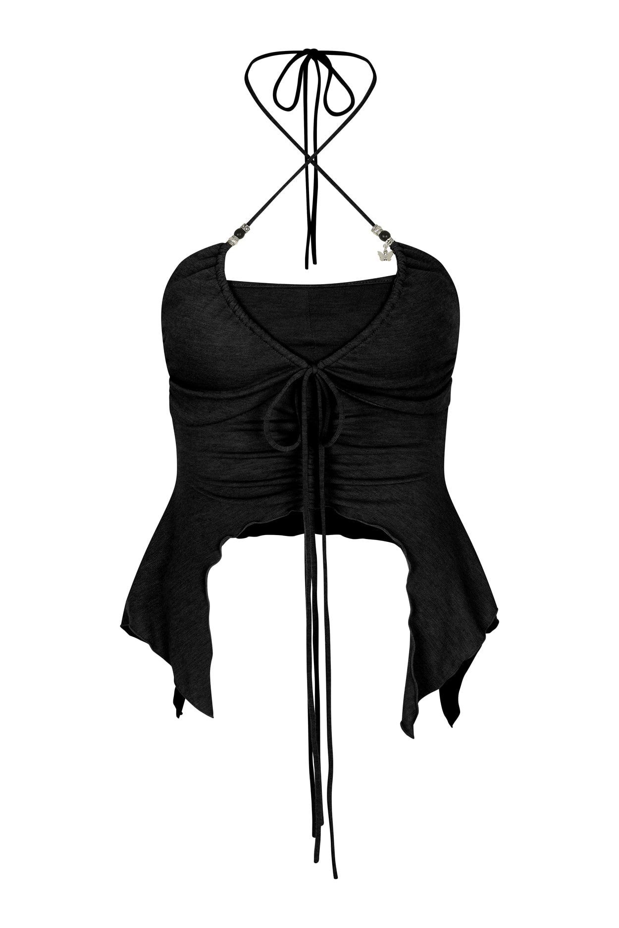 直営店に限定 MUSINSA black TOP MORPHO PAINORPLEASURE | キャミソール
