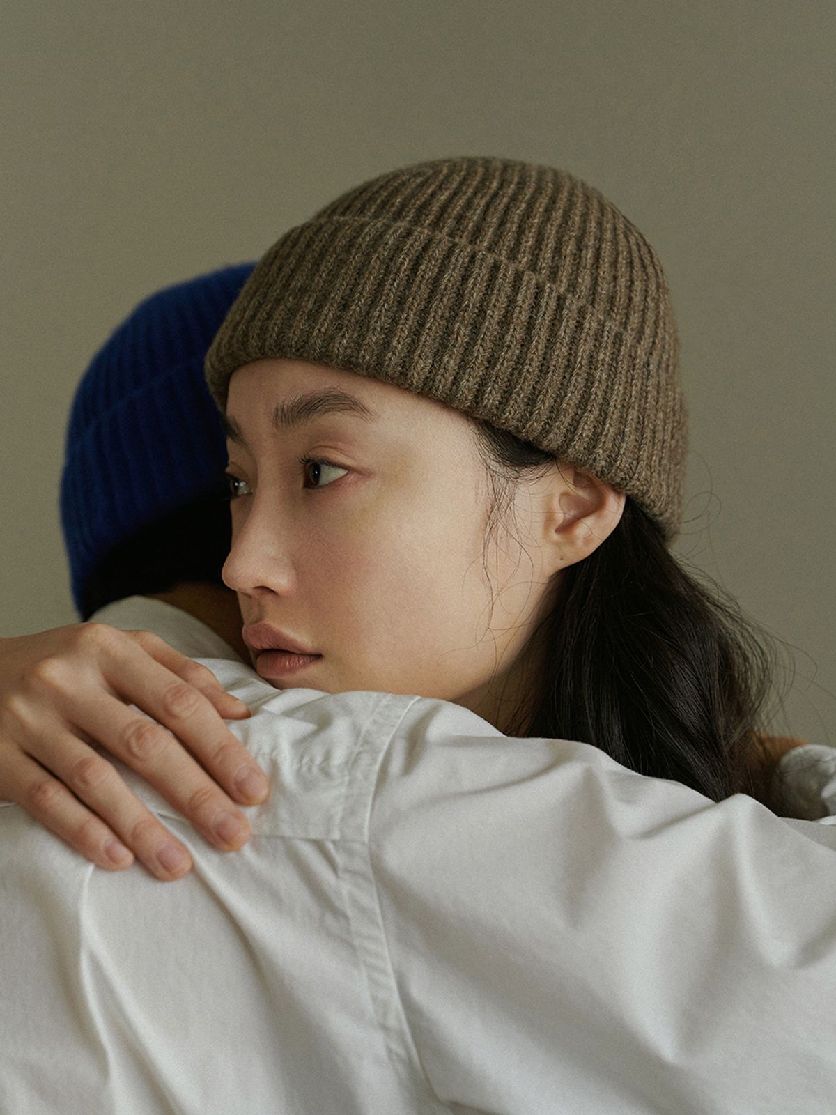 포에지담(POESIEDAME) [everydaylife] Wool beanie_cocoa (unisex)