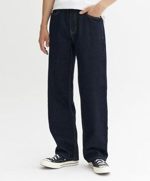 와이드 데님 팬츠 (R.INDIGO)