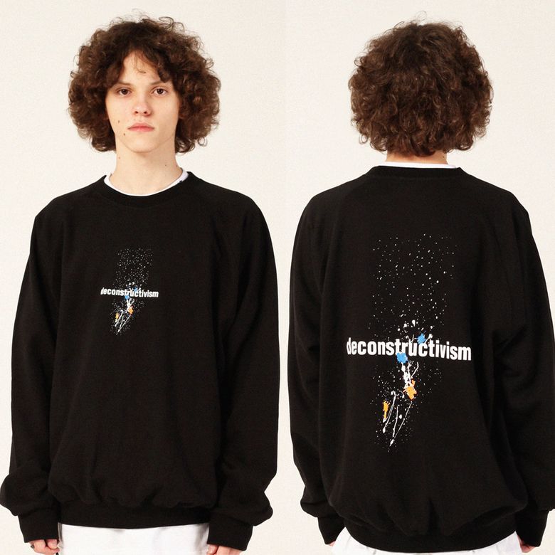 deconstructivism crewneck