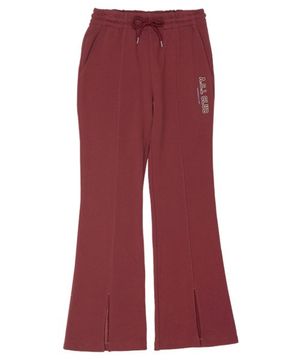 ACL 클럽 부츠컷 트임 스웻 팬츠 버건디