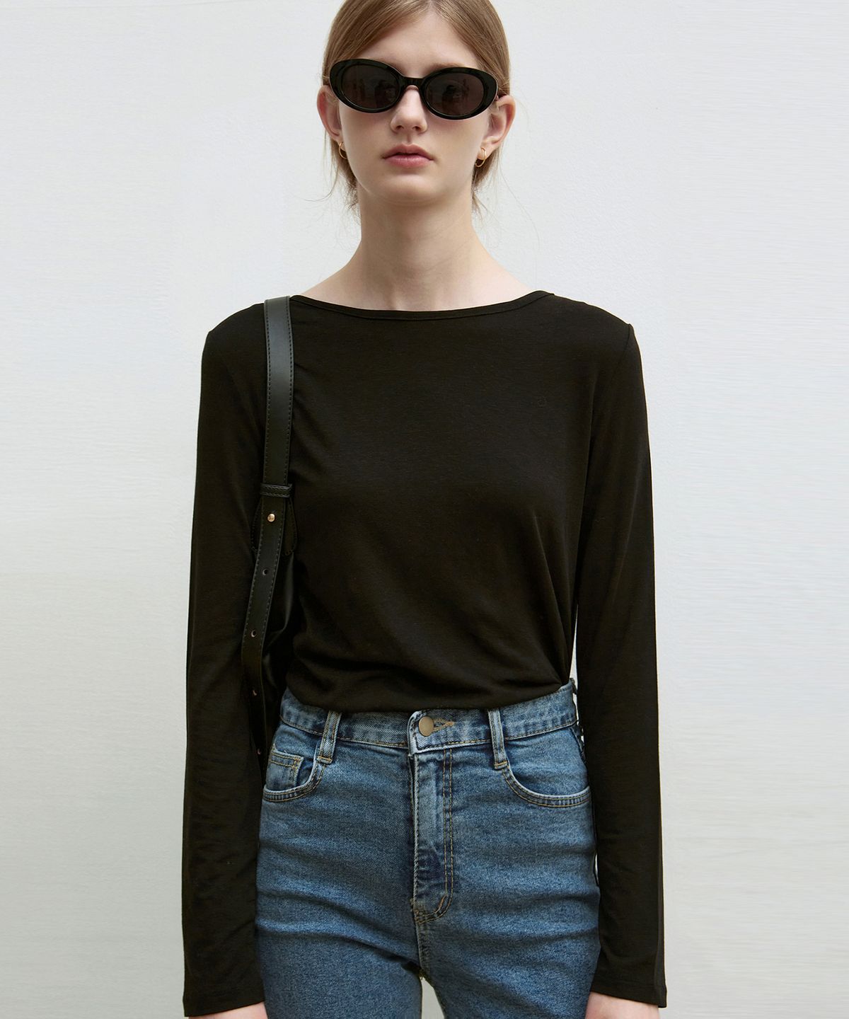 닉앤니콜(NICK&NICOLE) [ESSENTIAL] ESSENTIAL BOAT NECK TOP_8 COLOR