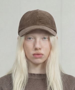 코듀로이 가을 볼캡 BALL CAP / PIGMENT CD / C BROWN