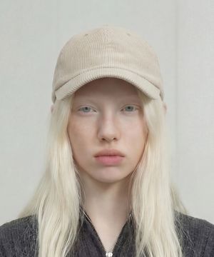 코듀로이 가을 볼캡 BALL CAP / PIGMENT CD / L OATMEAL