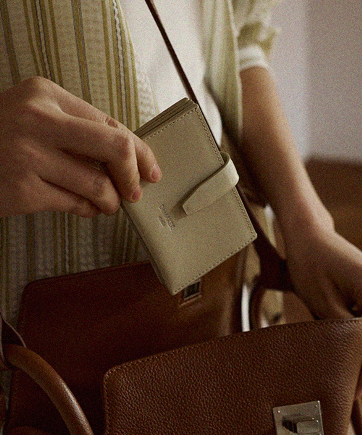 드메이커(DEMAKER) Folding wallet-ice cream
