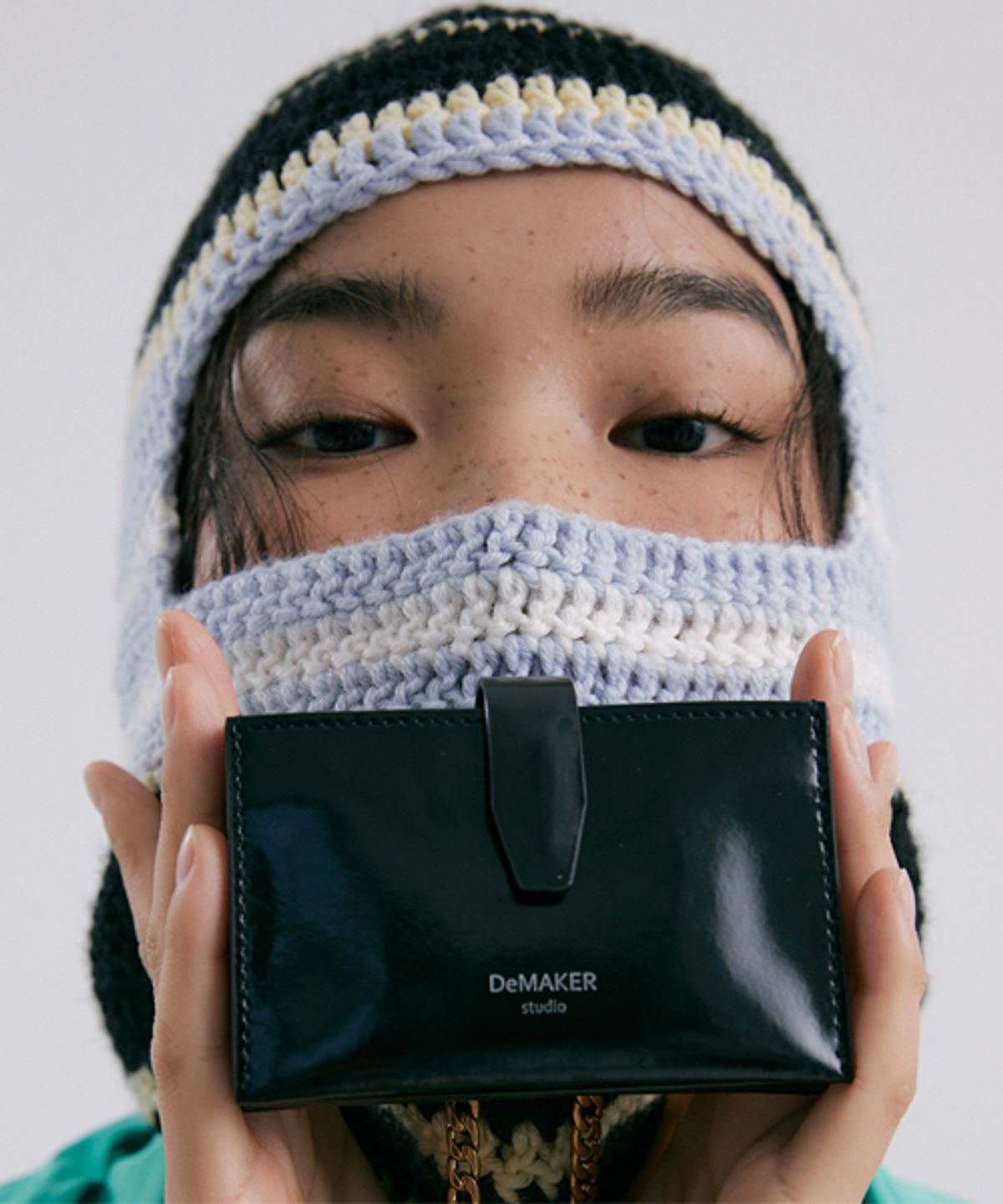드메이커(DEMAKER) Folding wallet-black
