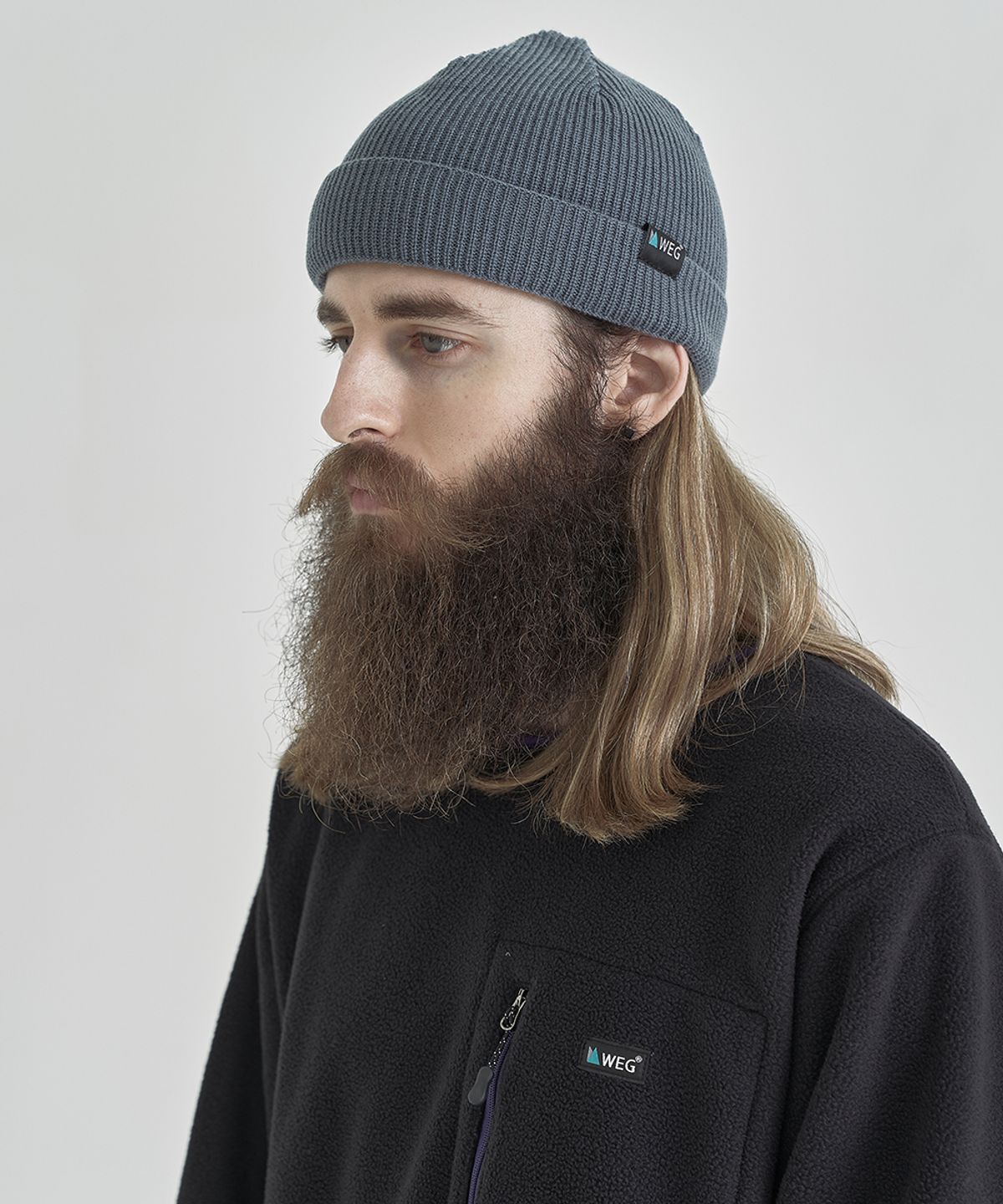 웨그(WEG) 아스펜 울 비니 (GRAY BLUE)