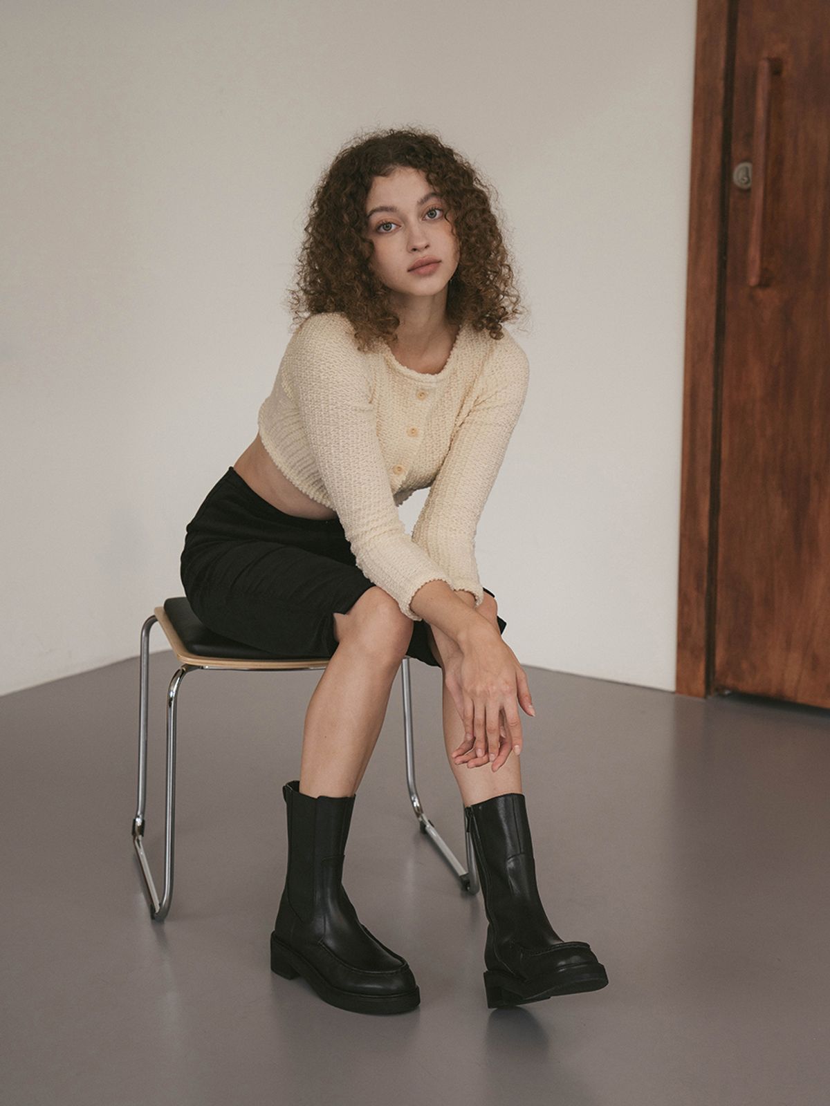 오아이 페인티드(OI PAINTED) Ankle Boots_Axel OSB143