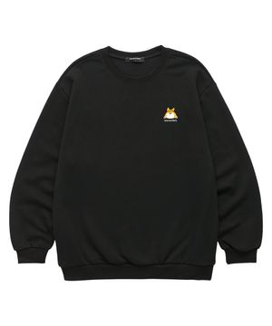 웰시코기 맨투맨 (VNDTS107) 블랙