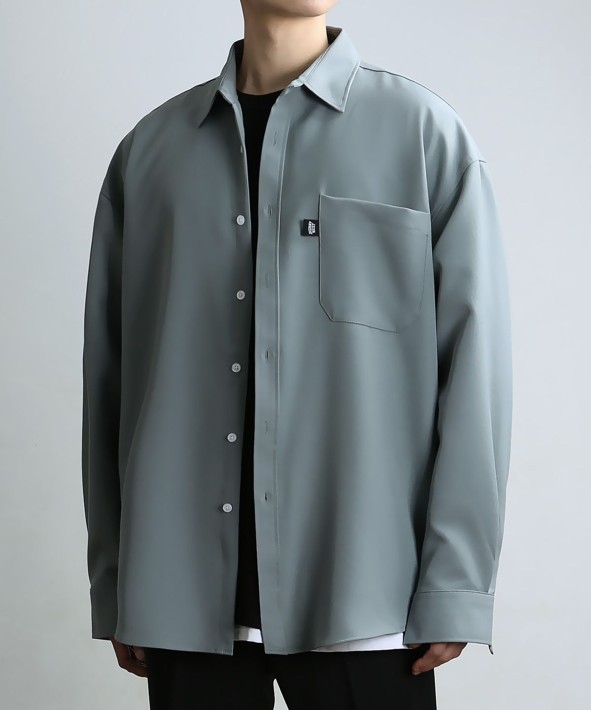 쟈니웨스트(JHONNY WEST) Ponten Over Shirts (G.Mint)
