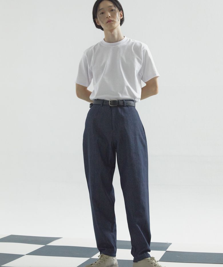 Wild Denim Curved Pants Indigo