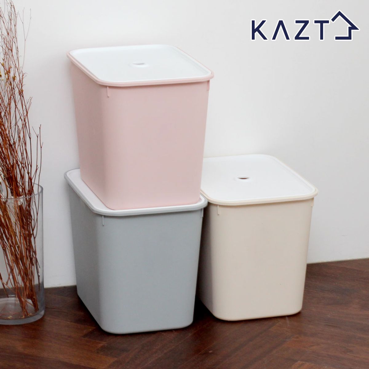 가쯔(KAZT) 마카롱 바구니 대 2개 (뚜껑포함)