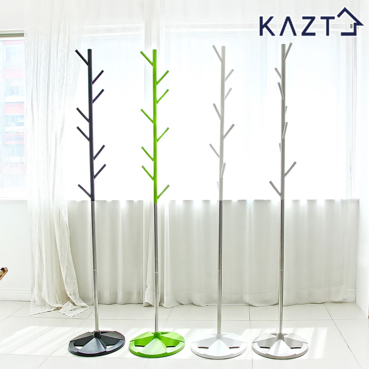 가쯔(KAZT) 모던트리스탠드옷걸이