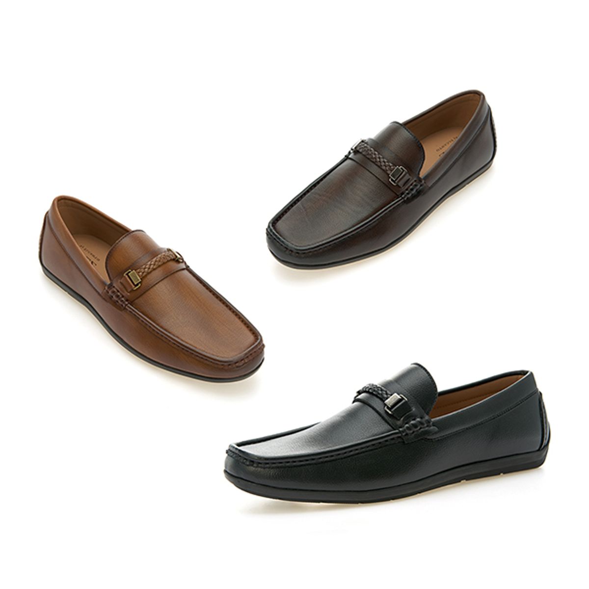 엘칸토(ELCANTO) 마쯔 남성 가벼운 드라이빙 슈즈 1.7cm LCMC24M139