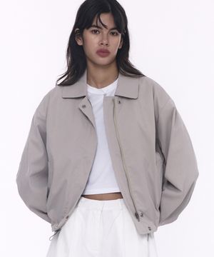 코튼 스티치 점퍼 [베이지]