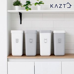 원터치 프리미엄 사각 휴지통 10L 1개