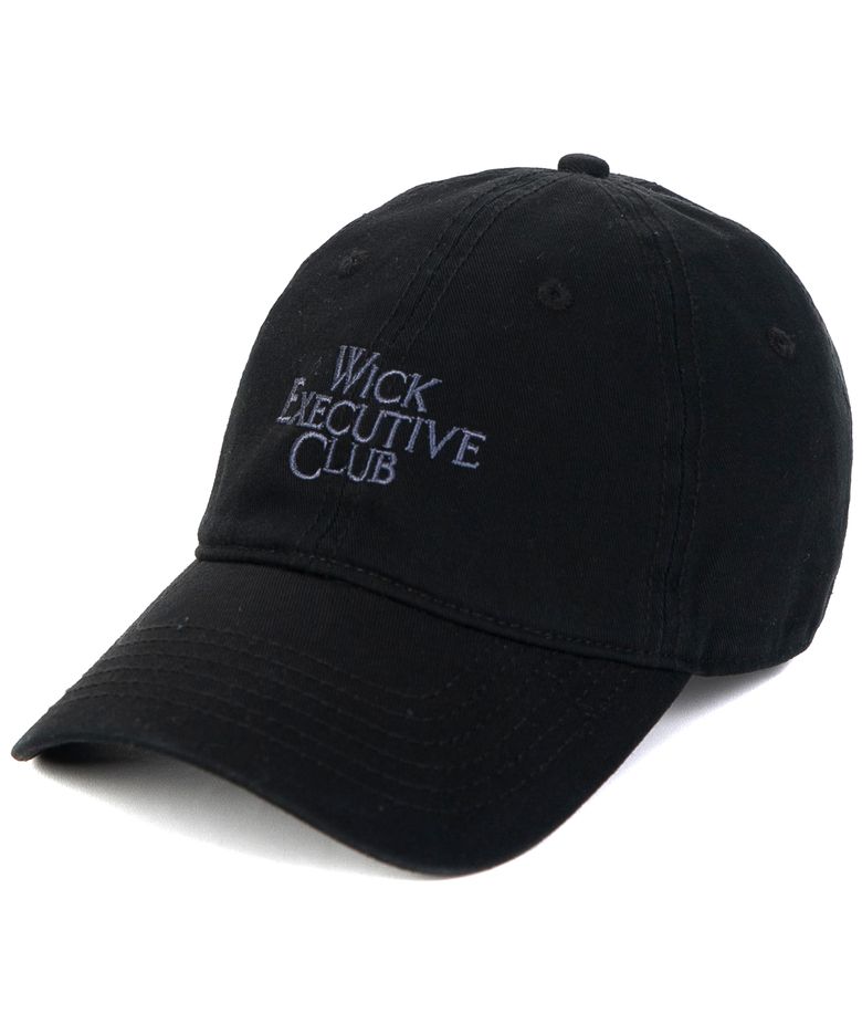 BG284CAP539 EXECUTIVE CLUB WASHING CAP-BLACK