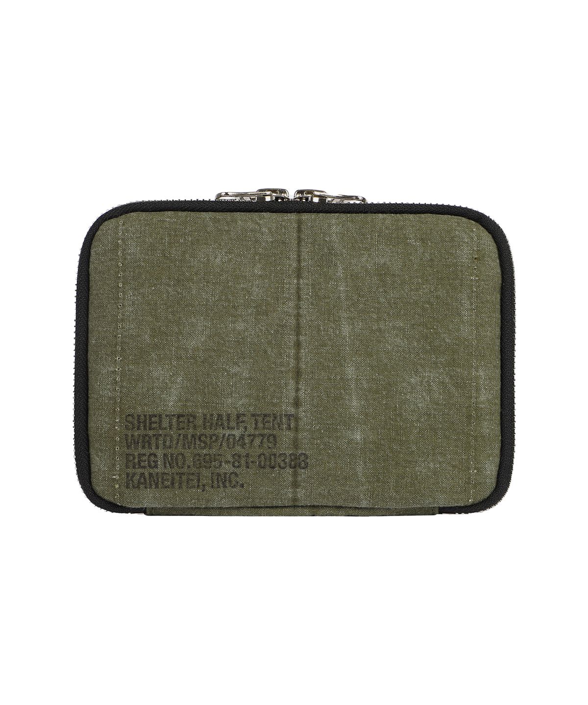 카네이테이(KANEITEI) SEI ZIP WALLET L (OLIVE DRAB) / UPCYCLED