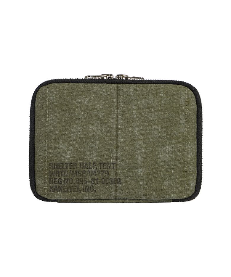 SEI ZIP WALLET L (OLIVE DRAB) / UPCYCLED
