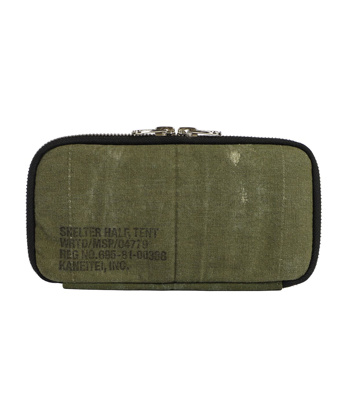 카네이테이(KANEITEI) SEI ZIP WALLET M (OLIVE DRAB) / UPCYCLED