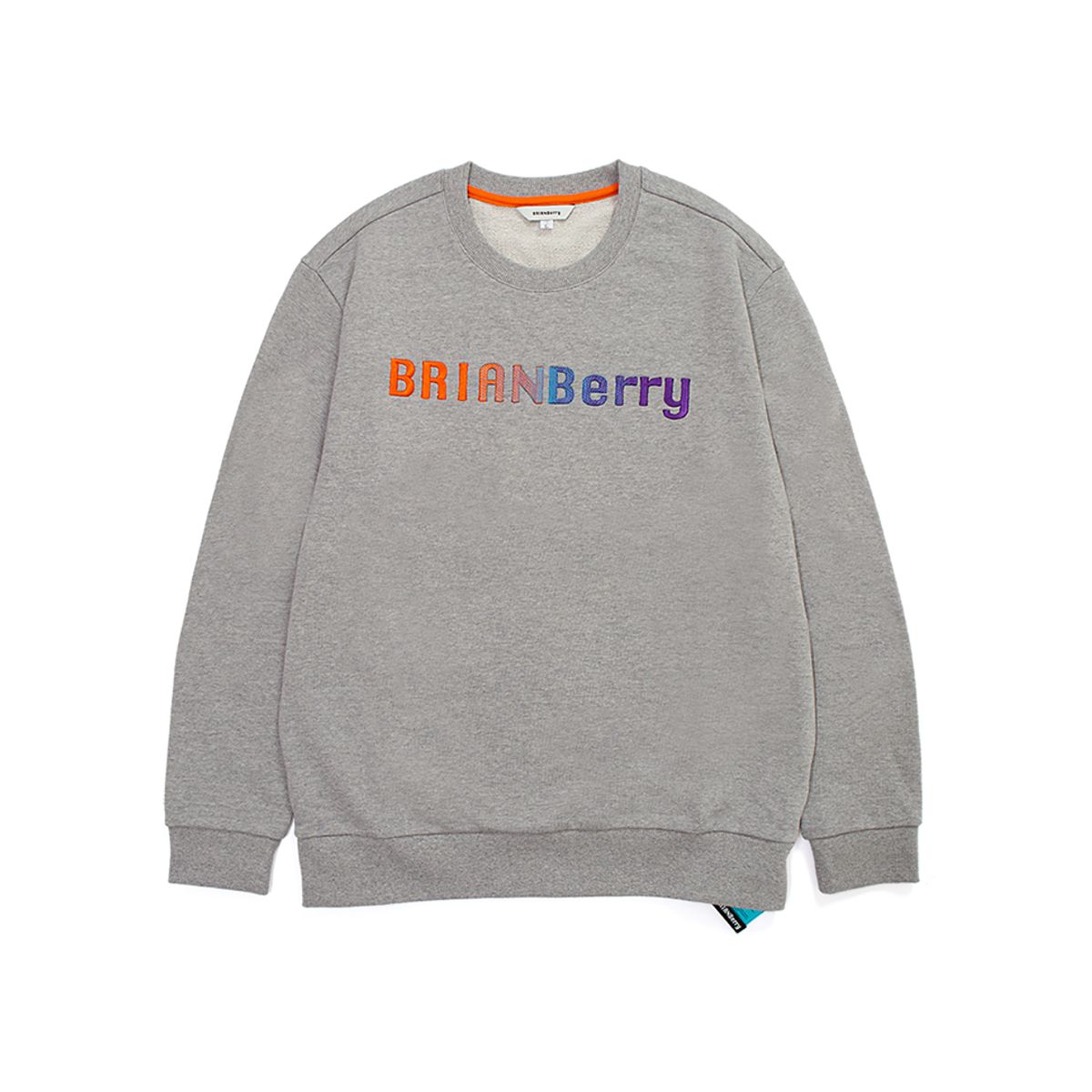 브라이언베리(BRIAN BERRY) BERRY BASIC SET-UP T-SHIRTS_H/GREY