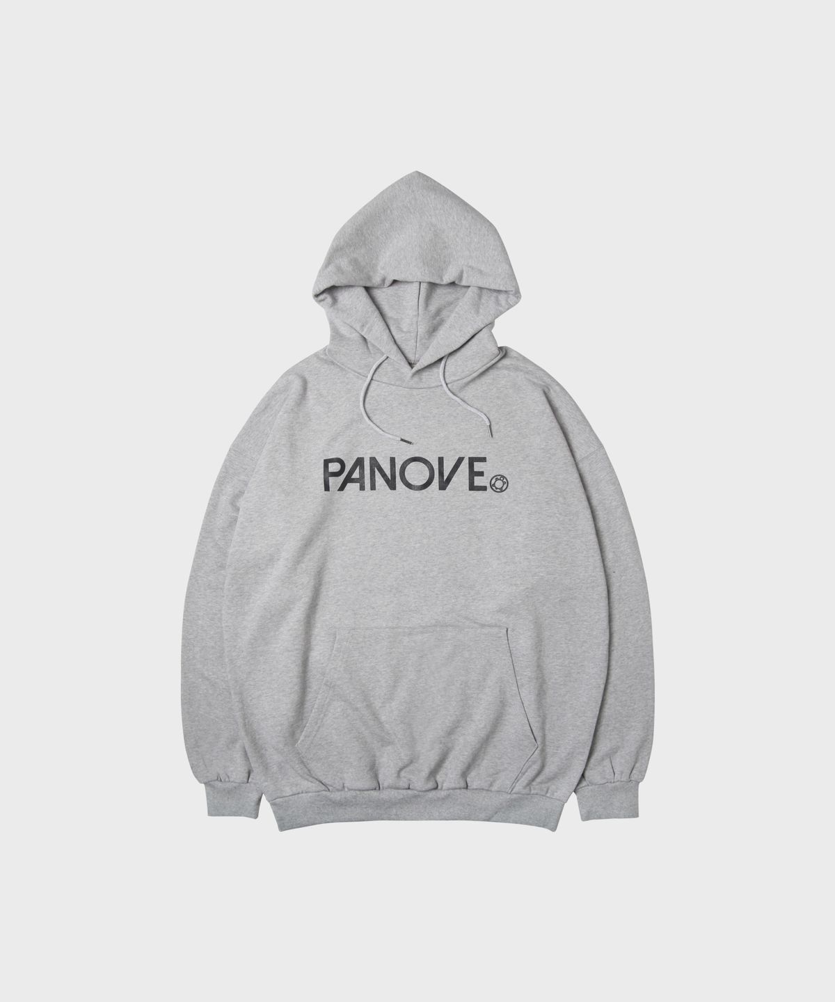 파노브(PANOVE) pnv009 파노브 빅로고 후드티 (그레이)