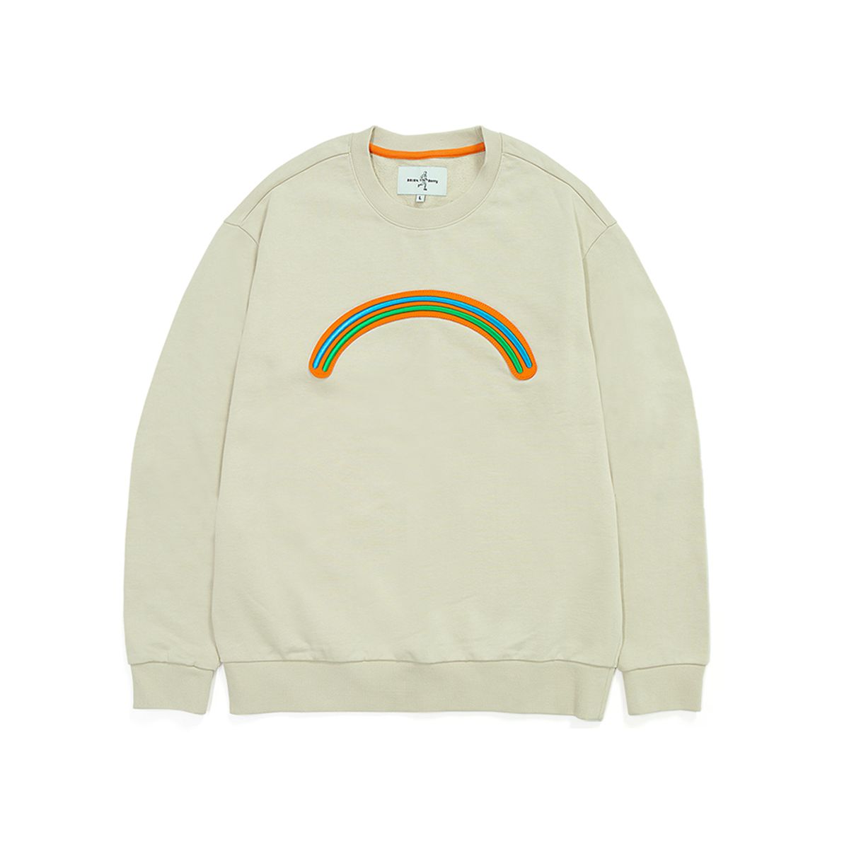 브라이언베리(BRIAN BERRY) ARC LOGO T-SHIRTS_L/BEIGE