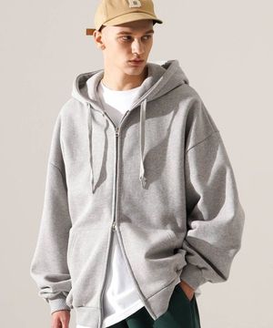 빅토리벌룬 집업 그레이 TWHD3412