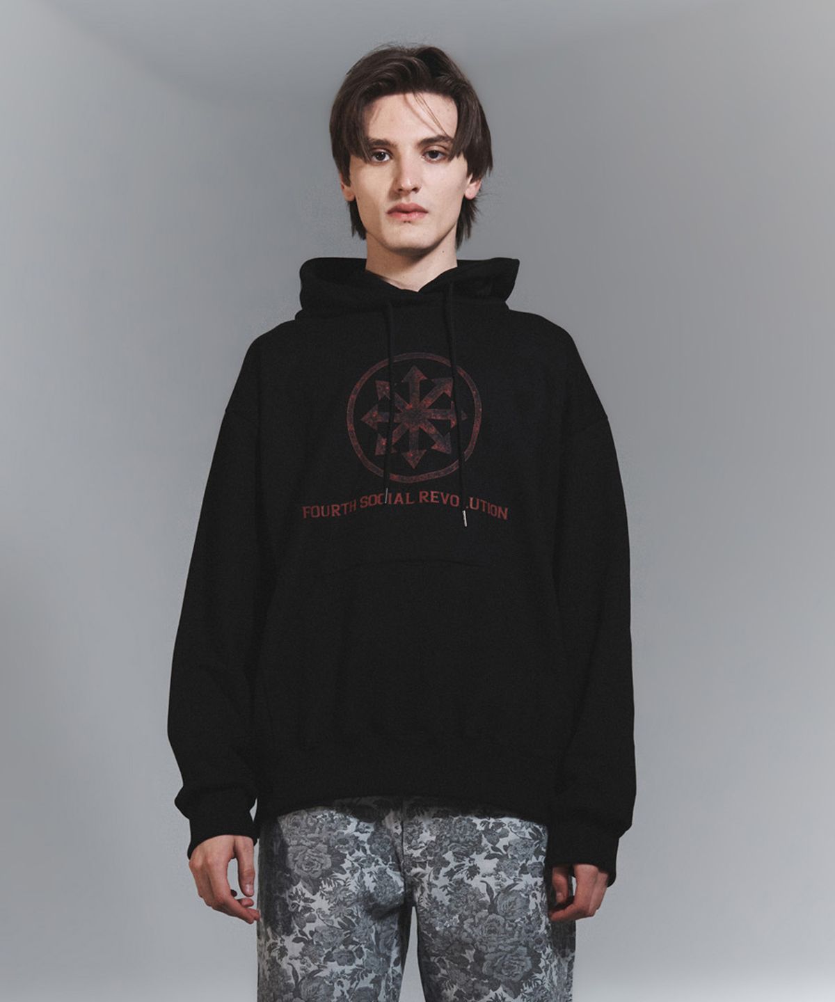 나이트플로우(NIGHT FLOW) Fourth Social Revolution Hoodie (2 COLORS)