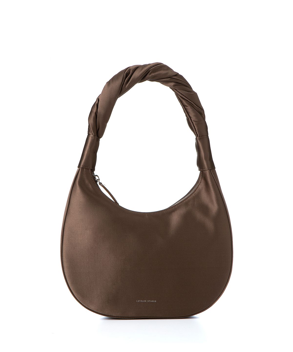 레이트리 스튜디오(LATELEE STUDIO) PRETZEL BAG/ Silk Brown
