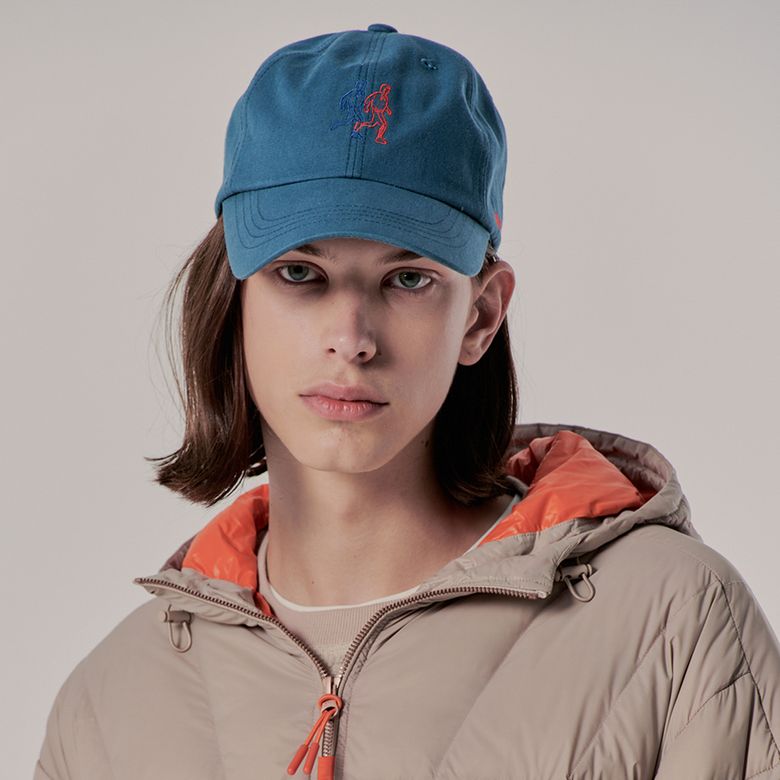 TWIN WAPPEN CAP_TURQUOISE