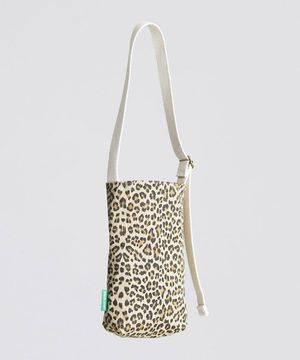 텀블러 에코백 줄조절 미니백 60 레오파드 표범 - leopard beige