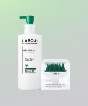 탈모증상완화 두피강화 샴푸 400ml+샴푸브러쉬